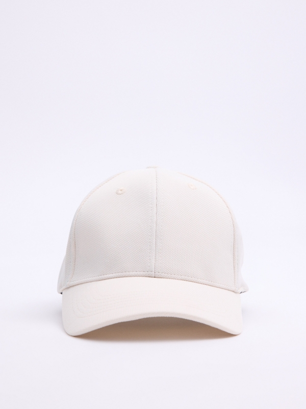Gorra baseball beige