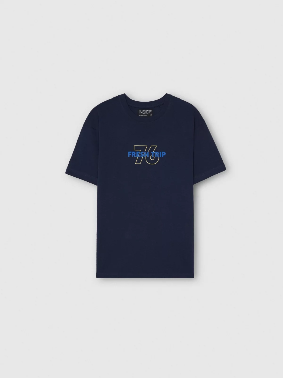 Fresh Trip T-shirt navy detail view