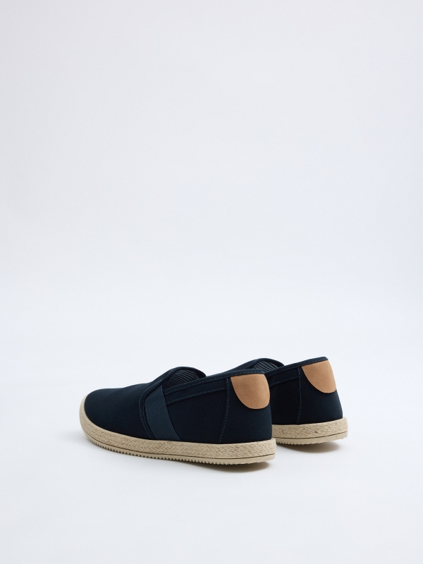 Slip on yute azul azul marino
