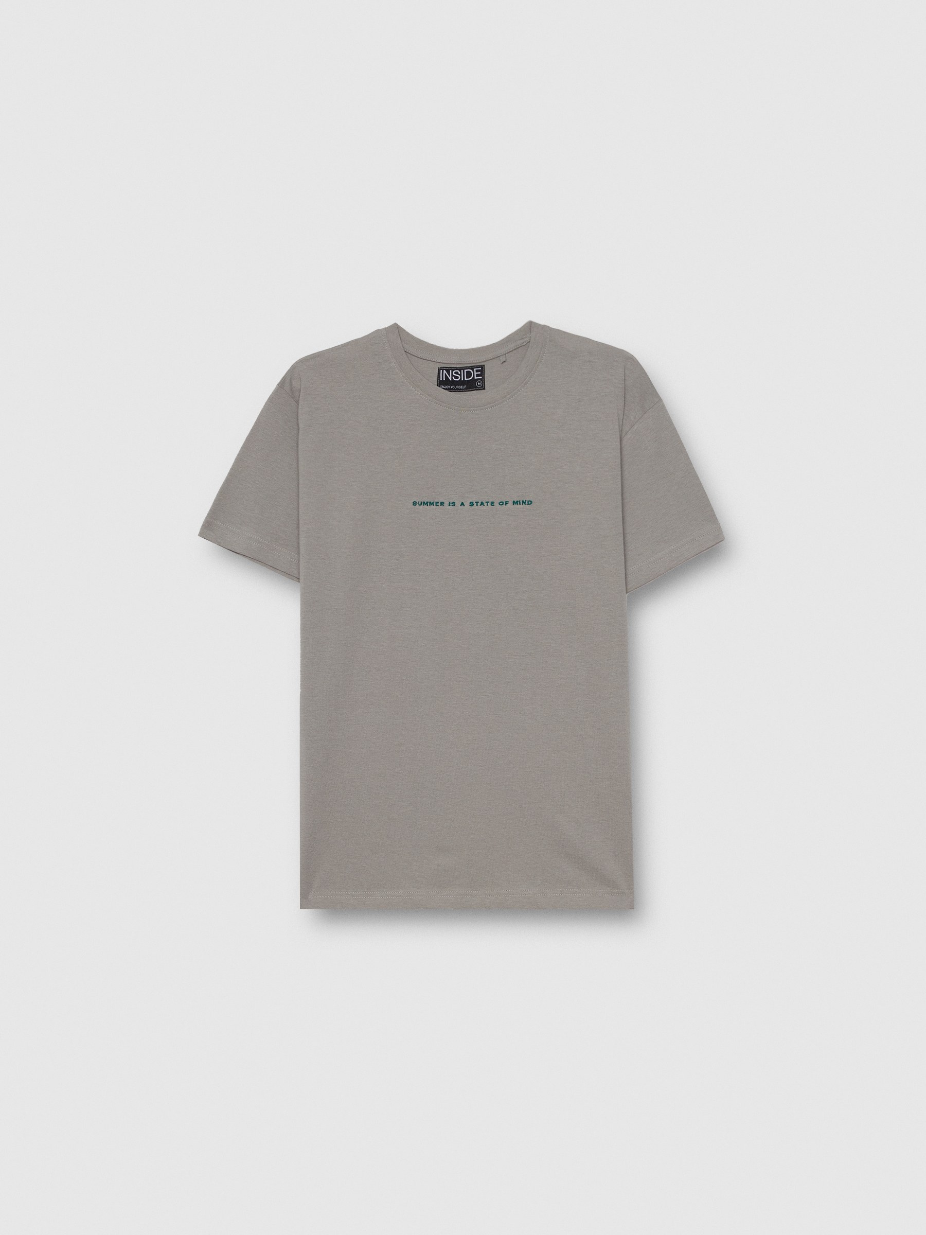 Camiseta Summer state of mind verde vista media frontal