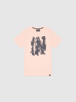 %Pto% INSIDE urban T-shirt pink front view
