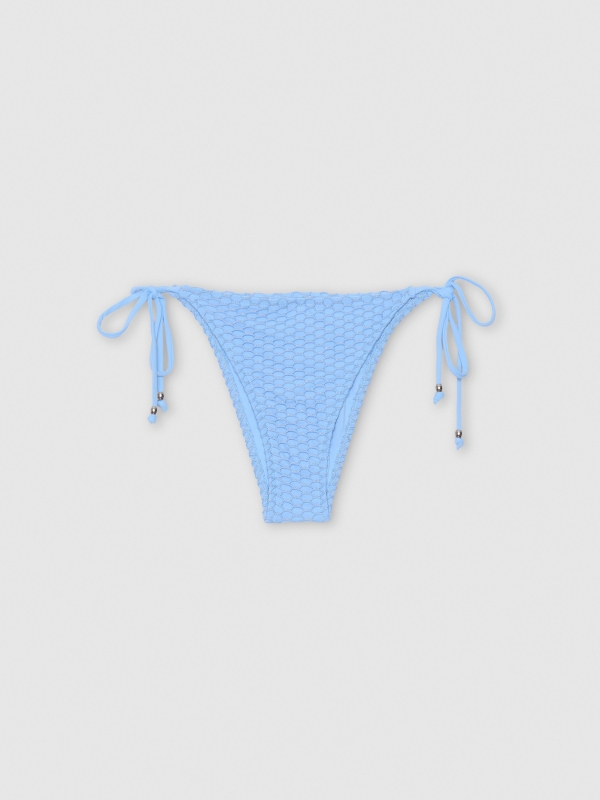  Slip on yute arena azul vista frontal