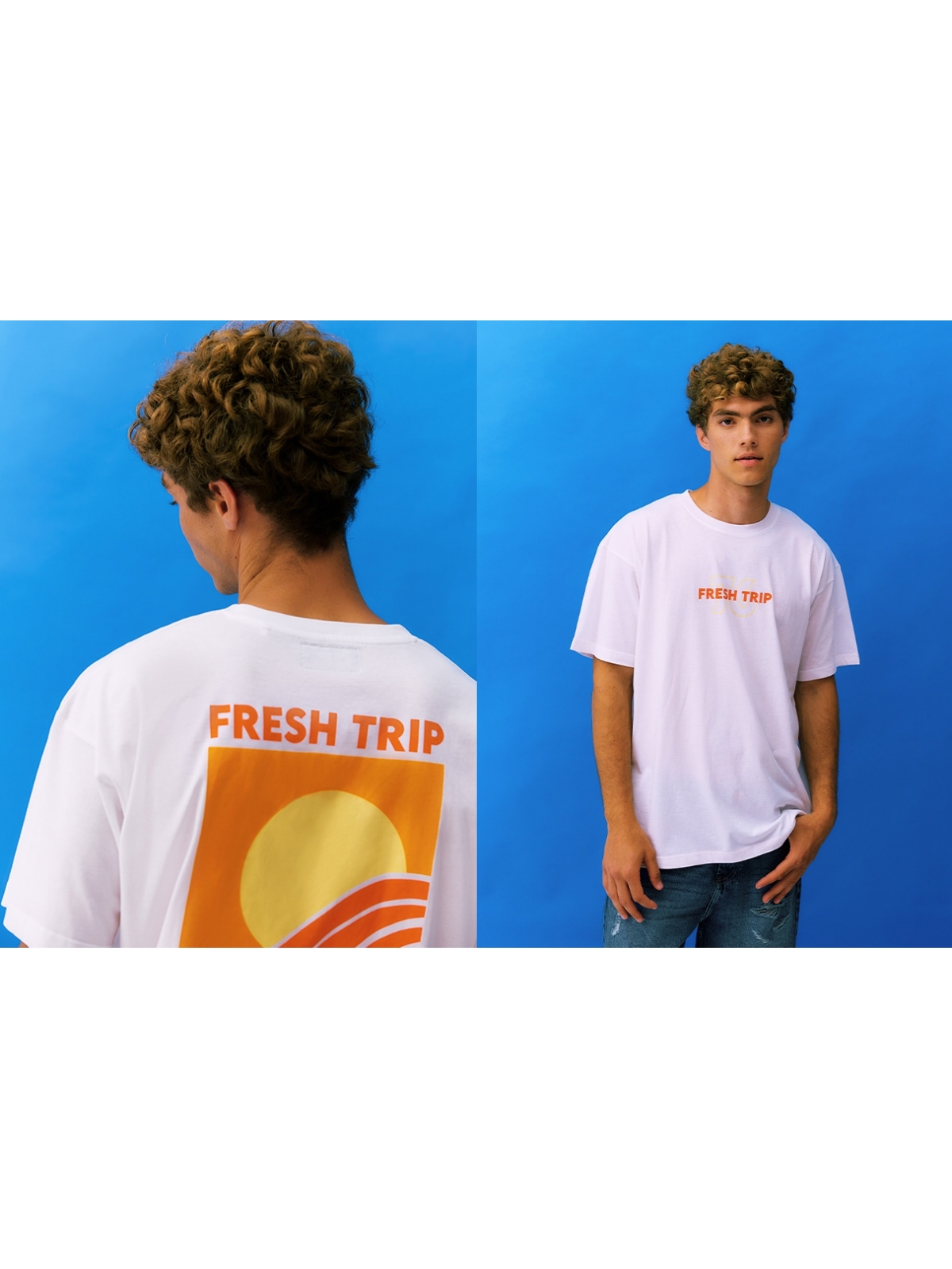 %NewExtra% Fresh Trip T-shirt white
