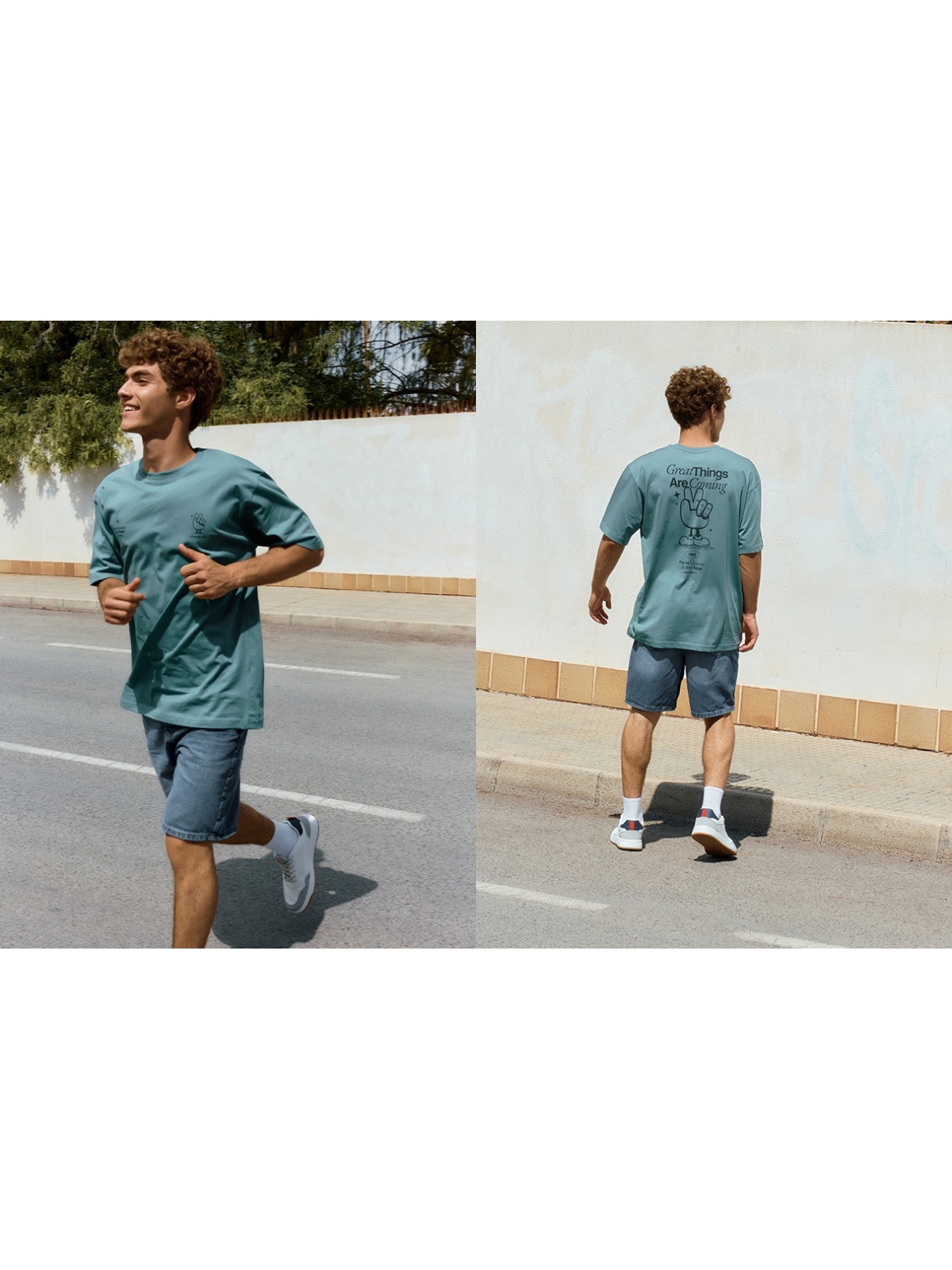  Great Things T-shirt green