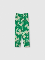 %Pto% Pantalón jogger tropical esmeralda vista frontal