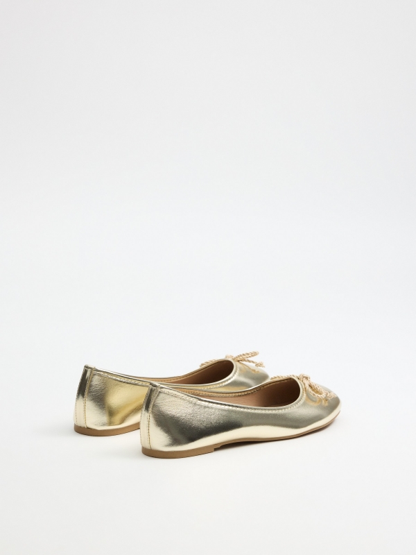 Metallic effect dancer golden/silver