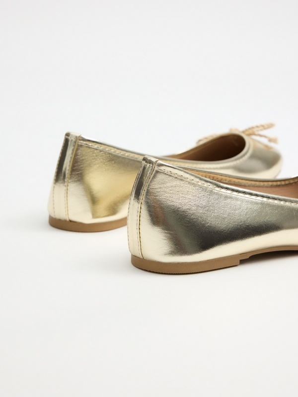 Metallic effect dancer golden/silver