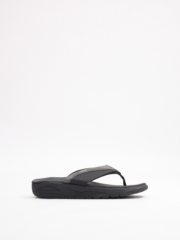 Platform toe sandal