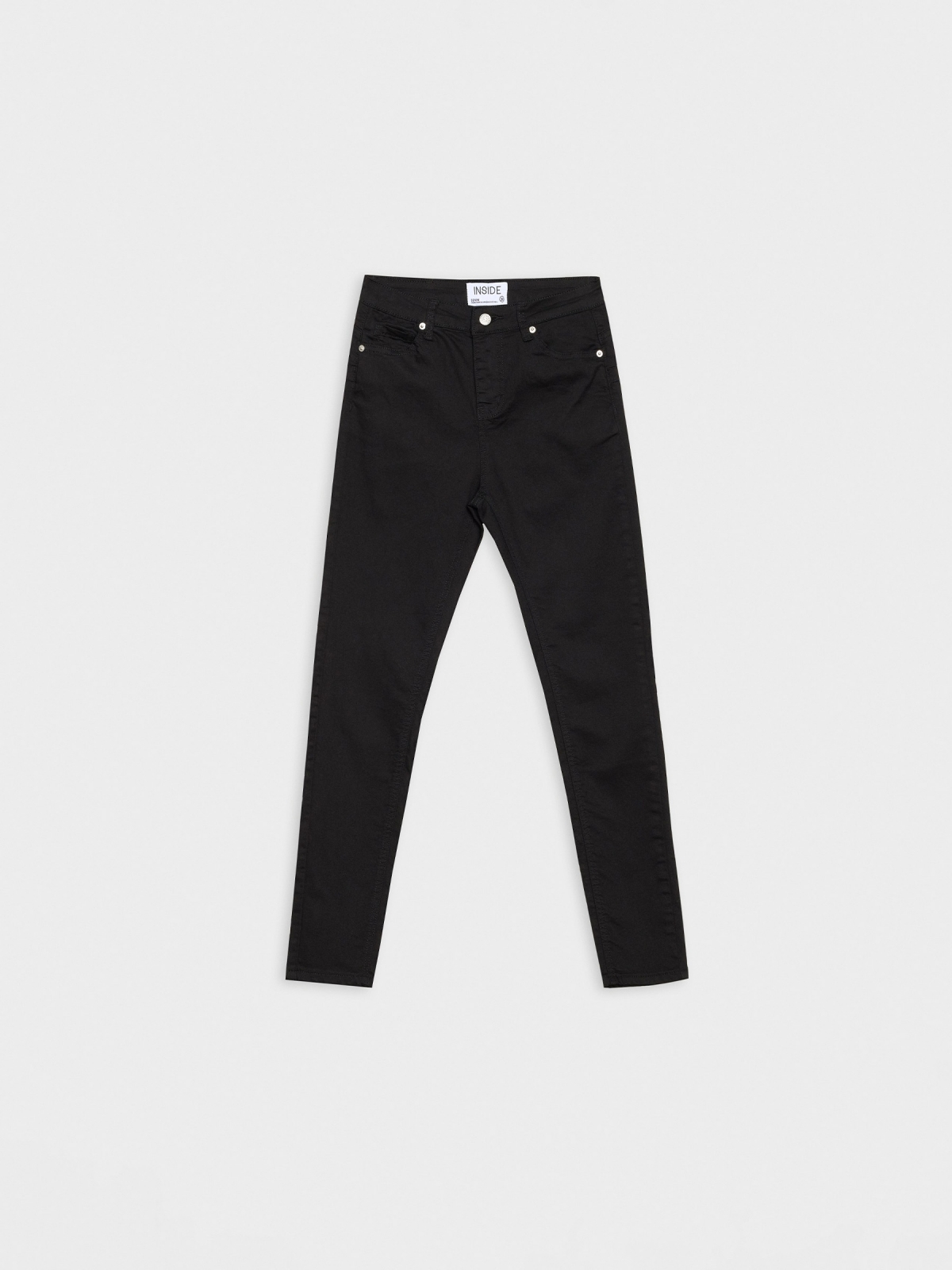  Push up skinny jeans black front view