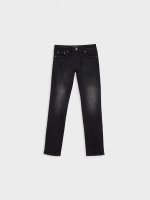 %Pto% Jeans regular negro lavado negro vista frontal