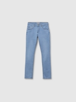 %Pto% Blue slim jeans blue front view