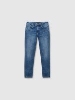 %Pto% Jeans superslim 5 bolsillos azul vista frontal