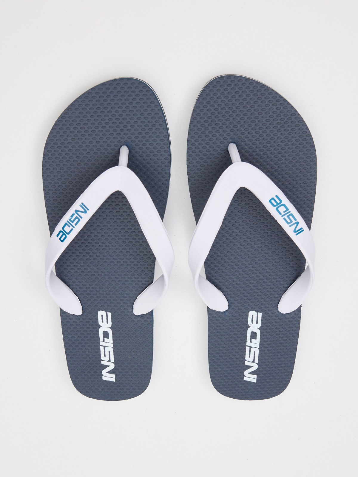Navy blue flip-flops navy