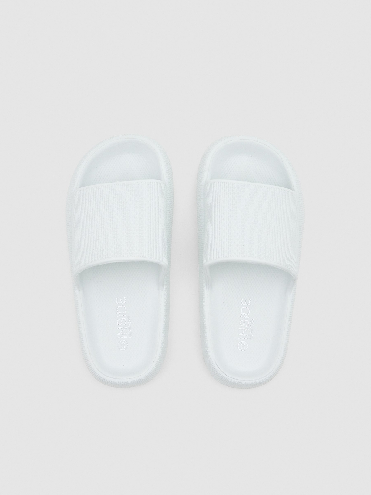 Chinelo pá branco branco
