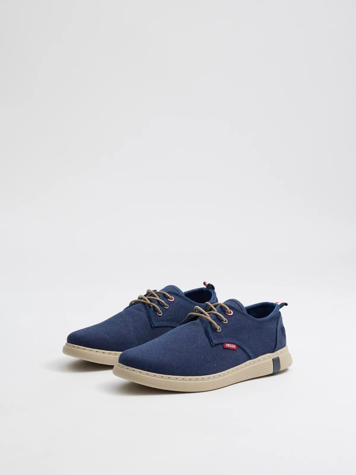 Sapatos lona azul azul escuro