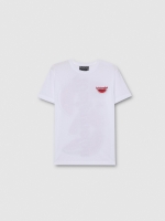 %Pto% Fruit print t-shirt white front view