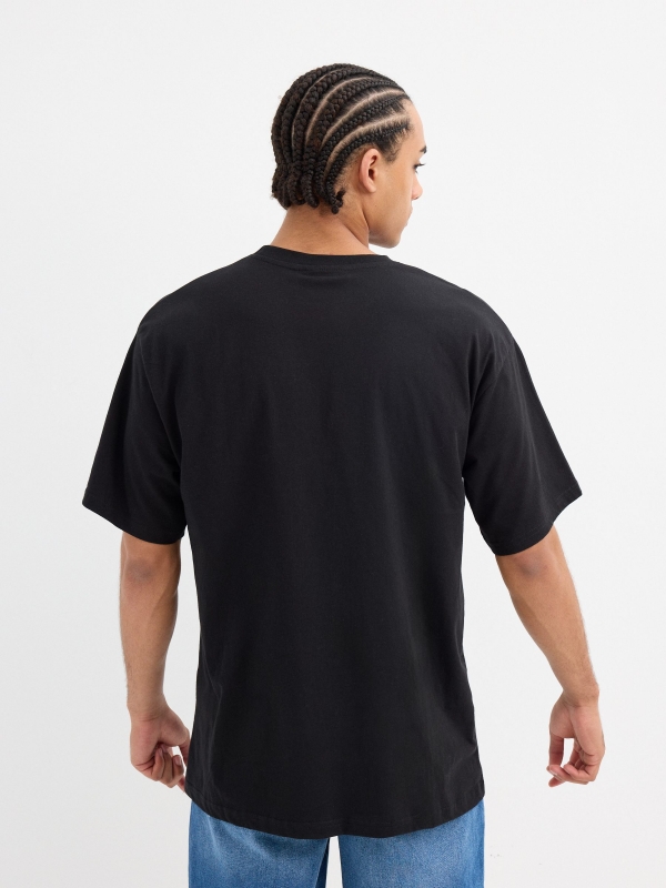 Camiseta Ramones negro vista media trasera