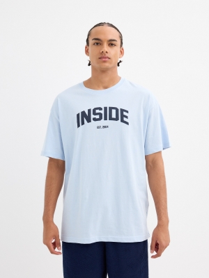 Ropa Camisetas De Hombre Inside Camiseta Texto INSIDE