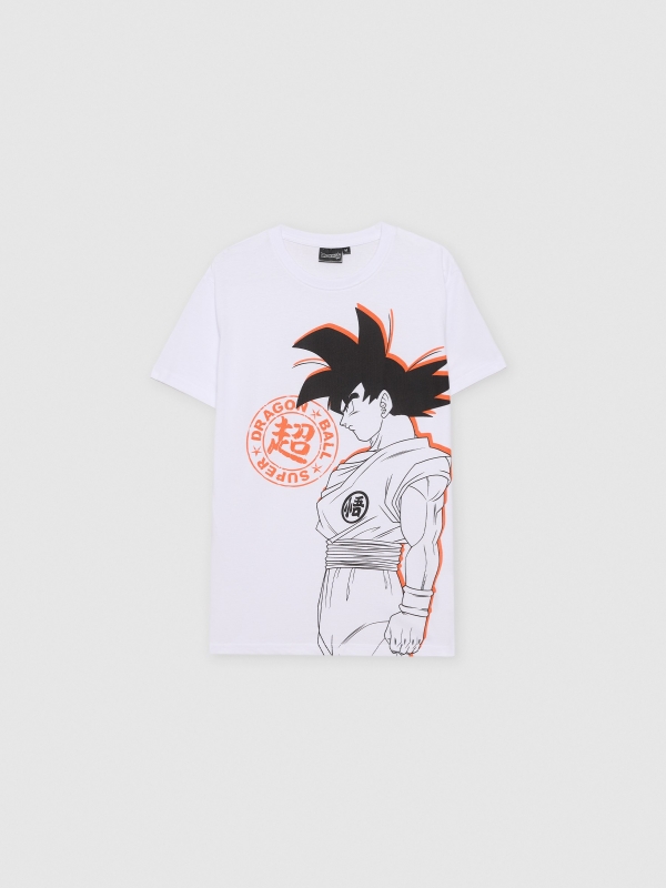  Goku T-shirt white front view