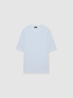 %Pto% Camiseta punto texturizada azul celeste vista frontal