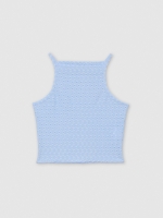 %Pto% High profile light blue front view
