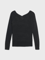 %Pto% Jersey jaspeado de pico negro