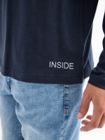 %Pto% Basic long sleeve t-shirt blue