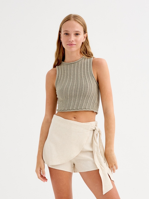 Knot skort
