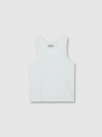 %Pto% Basic tank t-shirt white front view