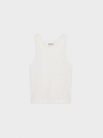 %Pto% Basic tank t-shirt grey front view