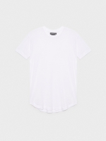 %Pto% Camiseta larga básica blanco vista frontal