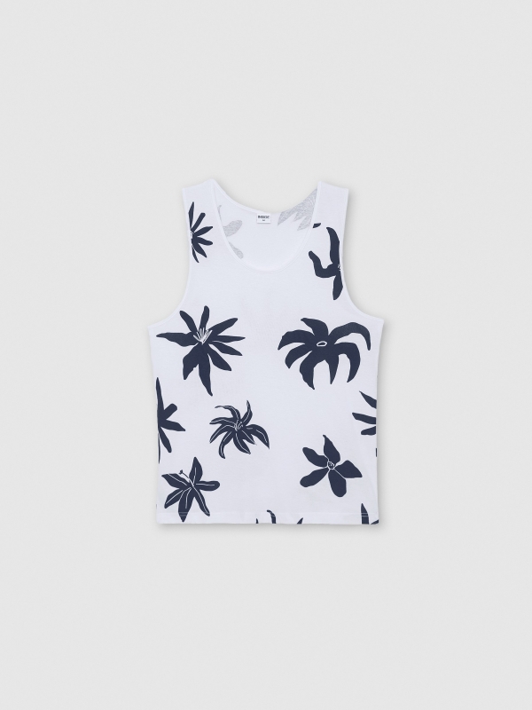 Camiseta de tirantes estampado floral