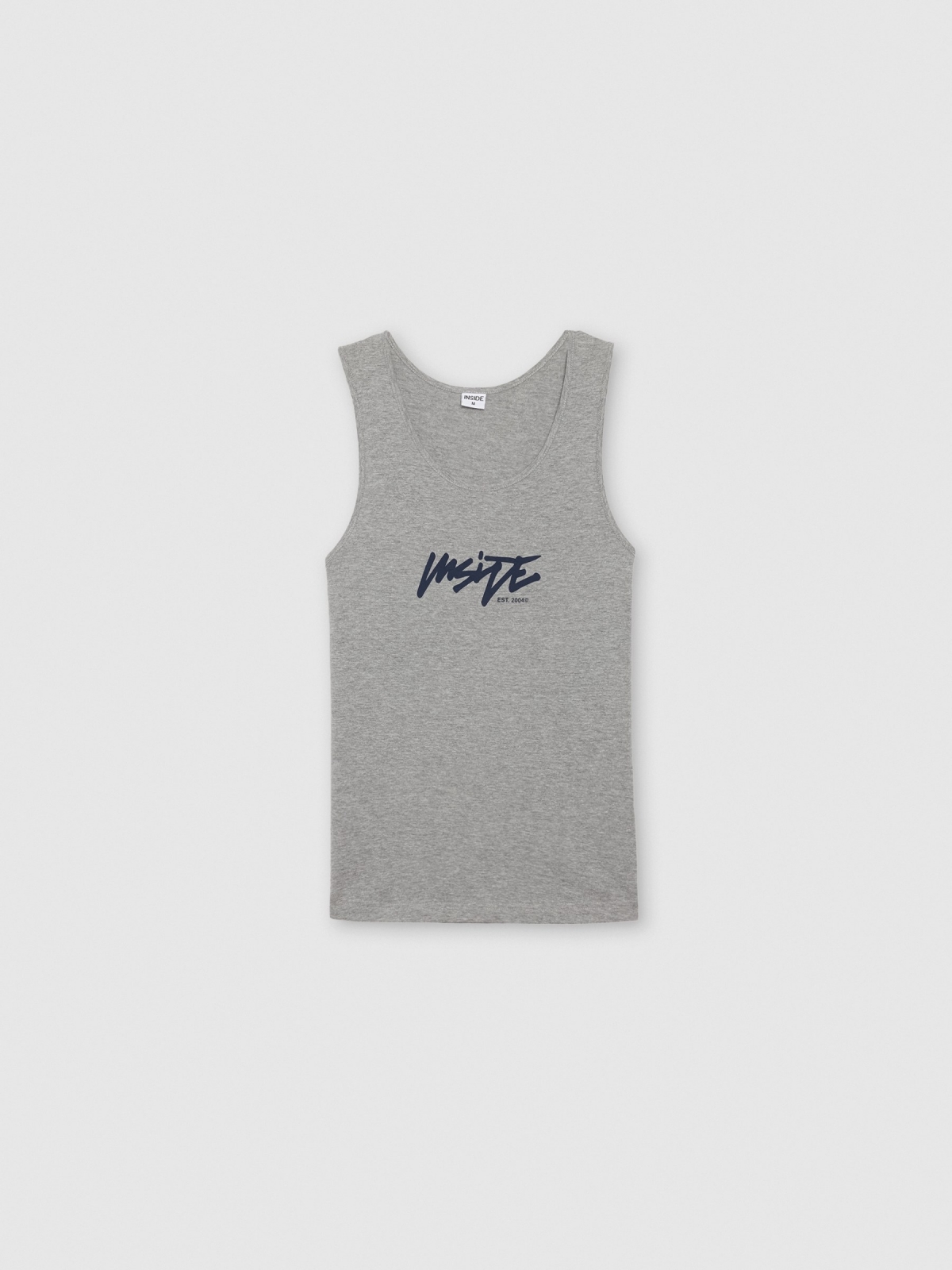 Camiseta tirantes texto Inside