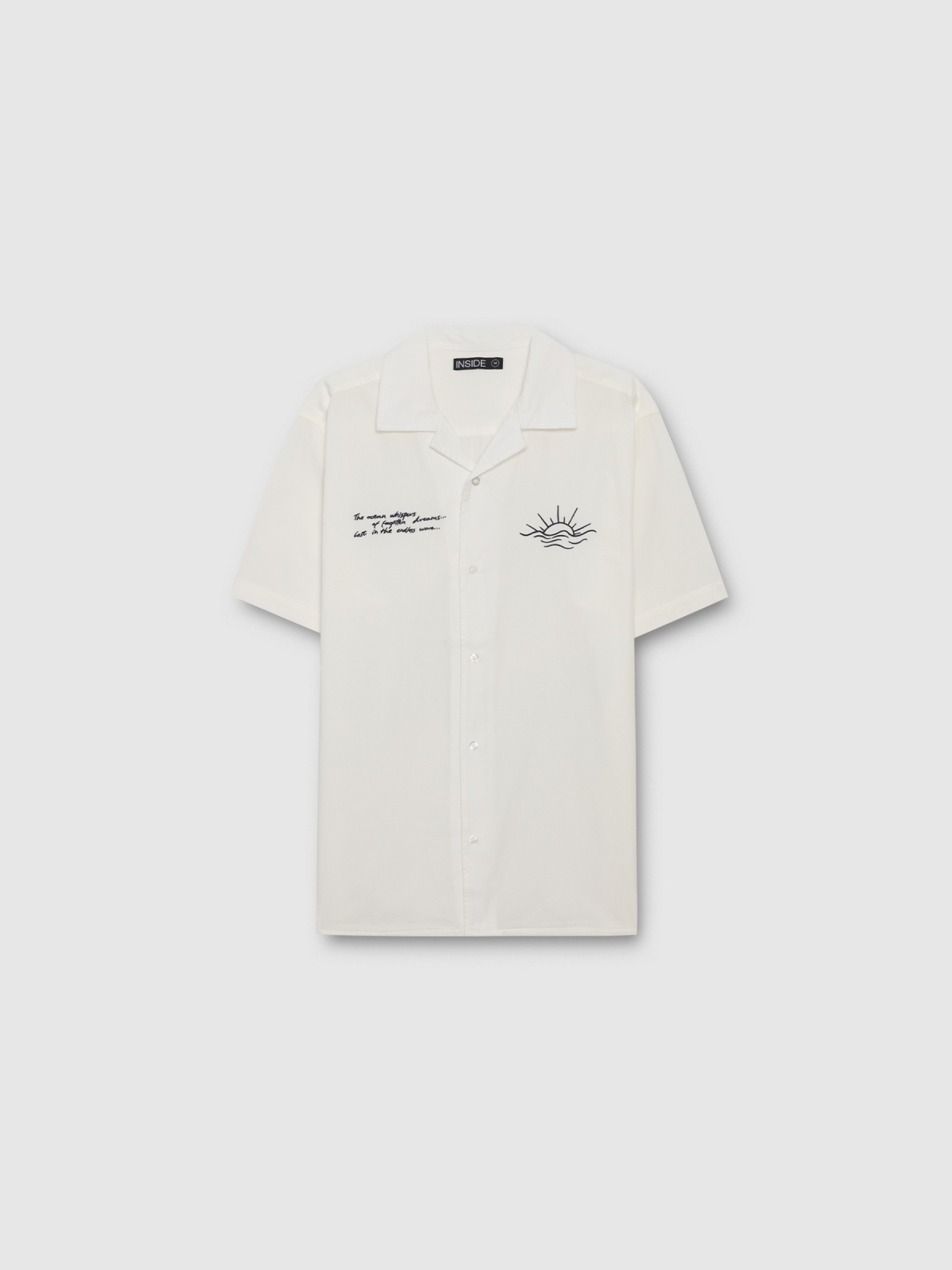 Camisa manga corta atardecer
