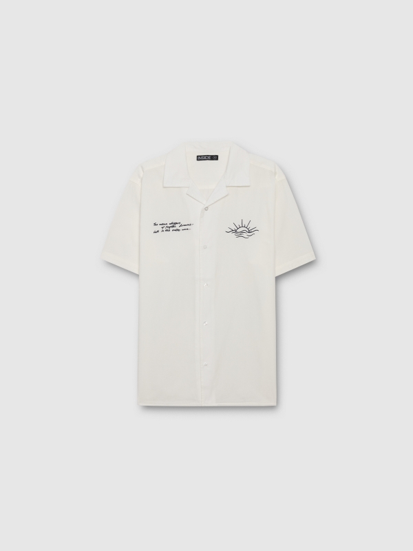 Camisa manga corta atardecer