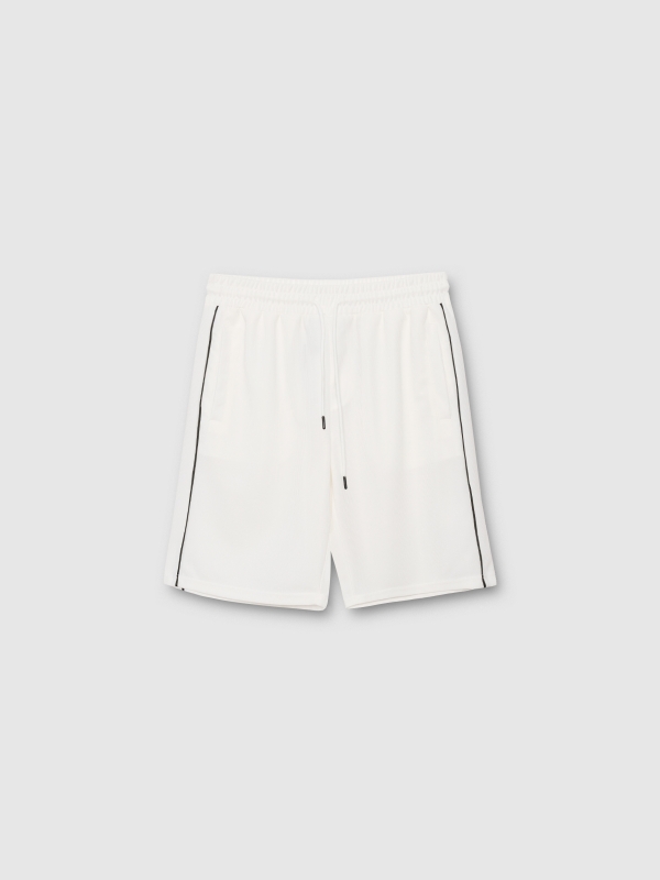  Bermudas Venice Beach blanco vista frontal