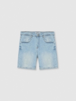 %Pto% Bermudas regular azul azul vista frontal