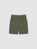 %Pto% Bermudas cor baggy cáqui vista frontal