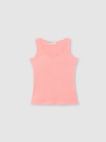 %Pto% Basic tank t-shirt light pink front view