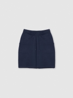 %Pto% Bermuda jogger básica azul marino vista frontal