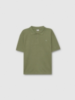 %Pto% Basic polo khaki front view