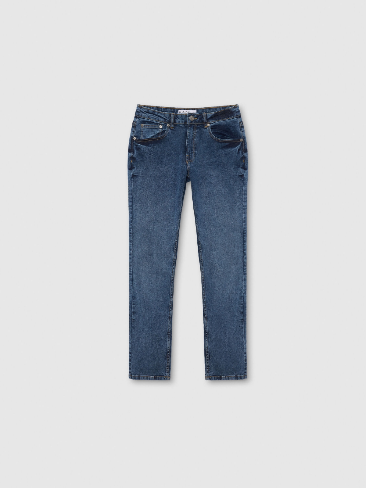  Jeans slim azul ácido azul vista frontal