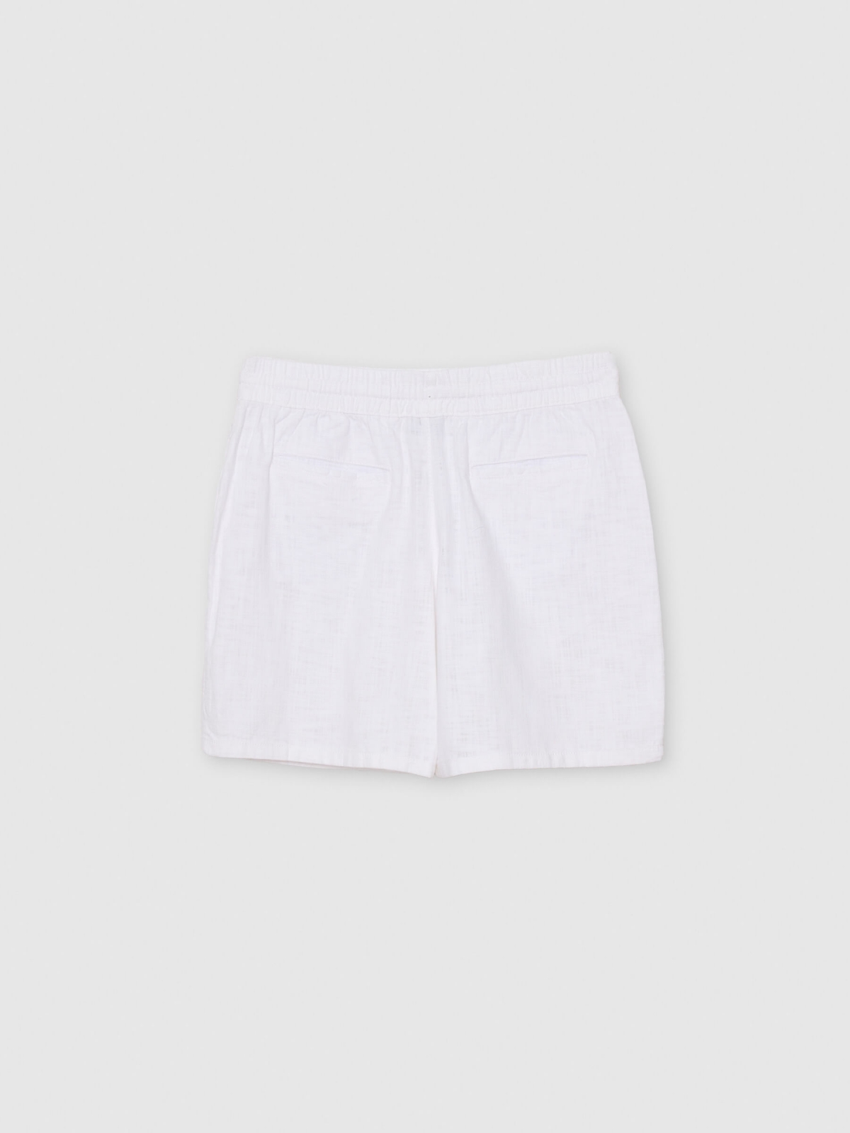Bermuda shorts Lisa off white back view