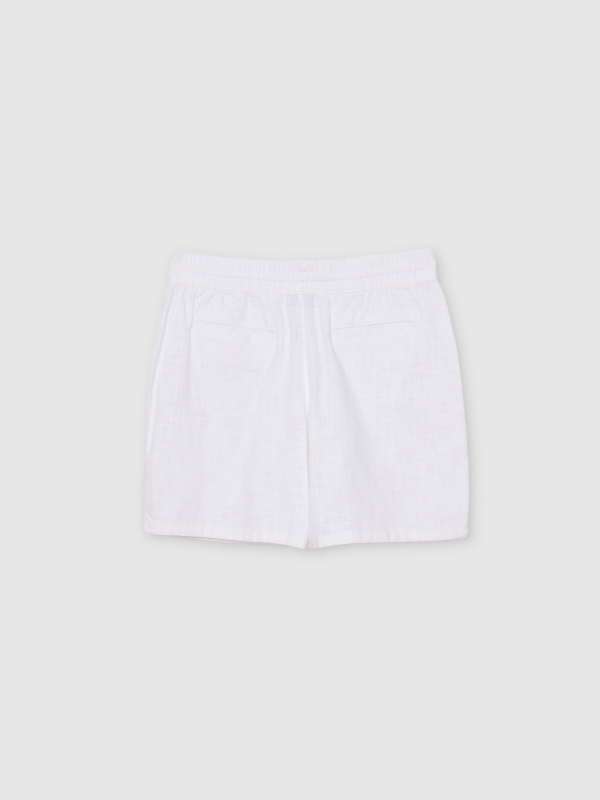 Bermuda shorts Lisa off white back view