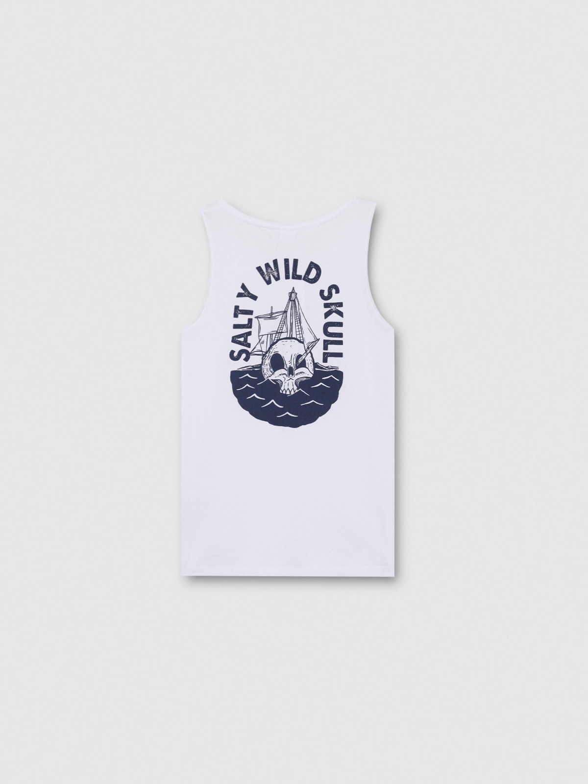 Camiseta de tirantes estampado calavera