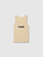 %Pto% Inside tank top sand front view