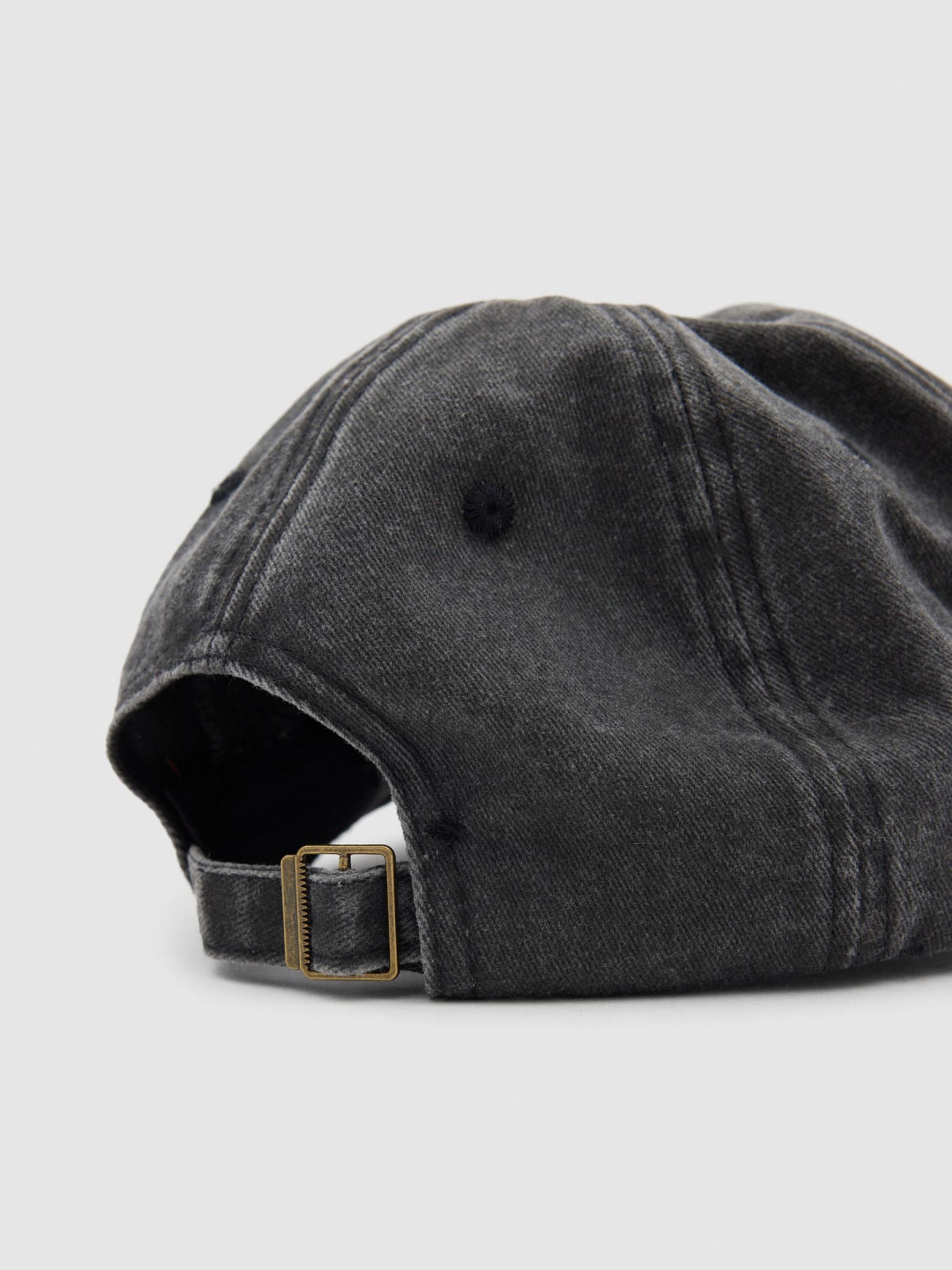 Insider baseball cap black detail view
