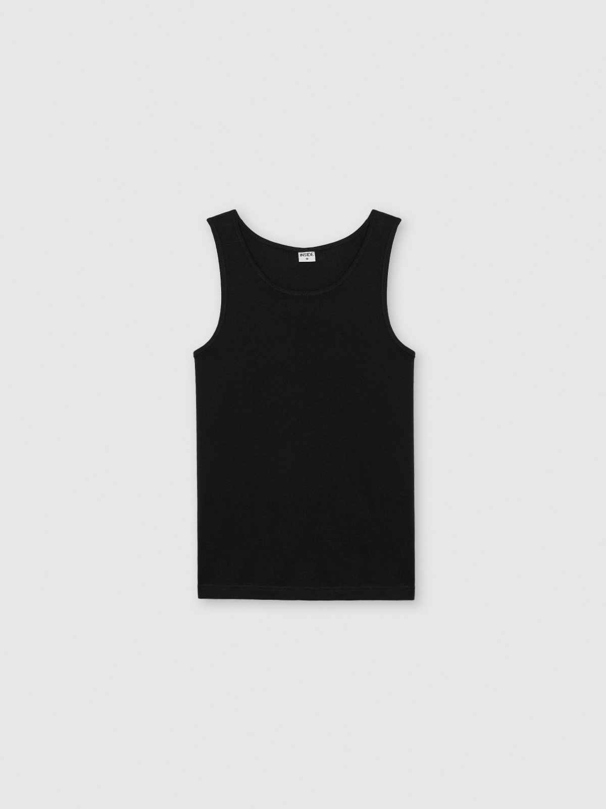  Basic tank top black front view