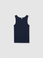 %Pto% Basic tank top navy front view