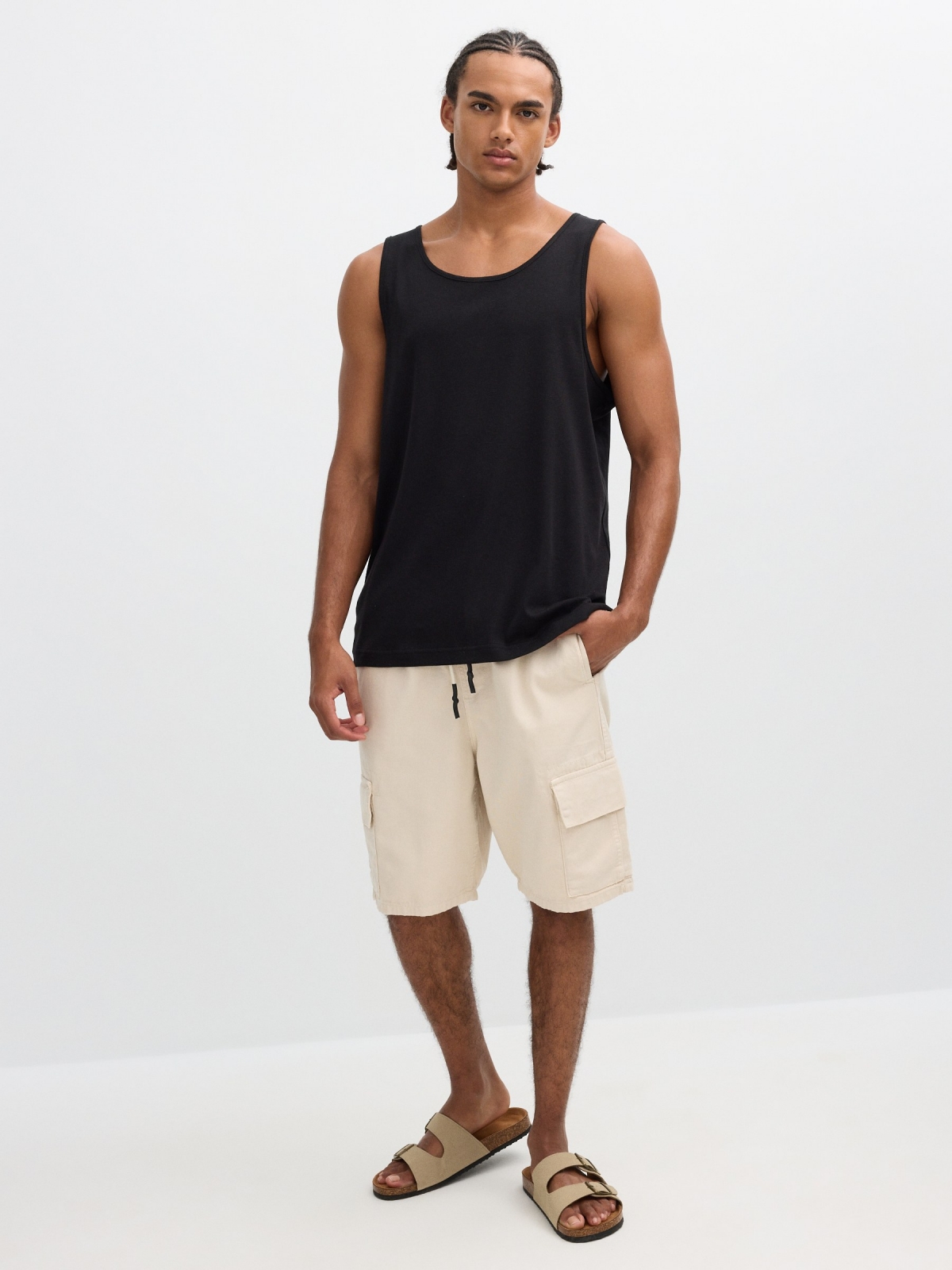 Bermuda jogger cargo